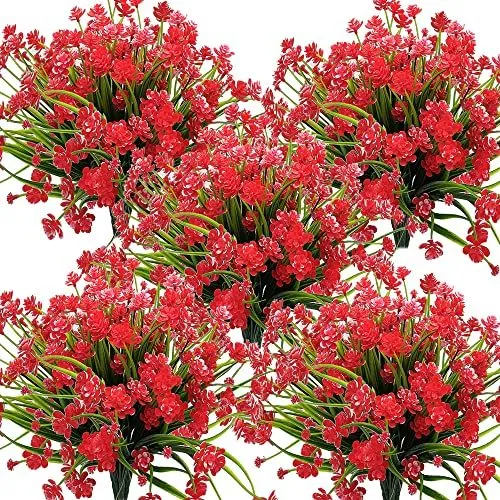 Grunyia Faux Daffodils – Red