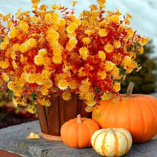 Grunyia Fall Boxwood Flowers – Fall Yellow