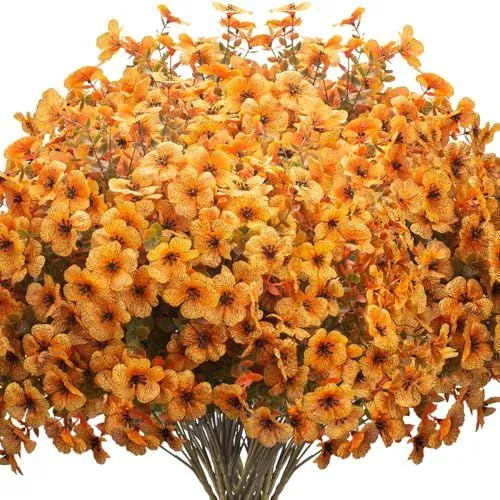 Grunyia Silk Daisy Bush – Fall Orange Yellow