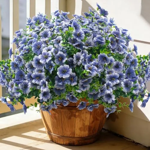 Grunyia Faux Mum Bush – Blue