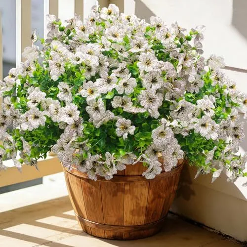 Grunyia Faux Mum Bush – White