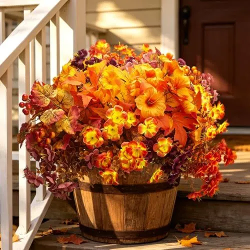 Grunyia Fall Planter Mix – Orange Yellow Brown